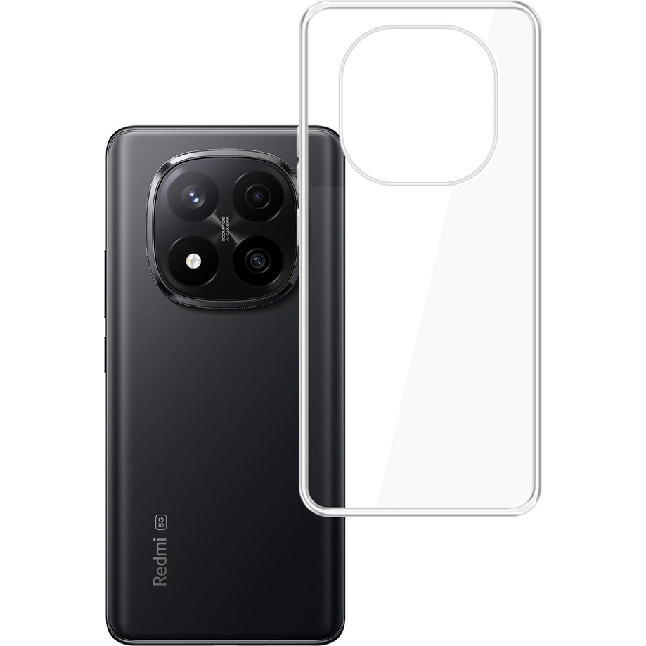 Etui 3mk Clear Case do Xiaomi Redmi Note 15 5G / 4G, przezroczyste